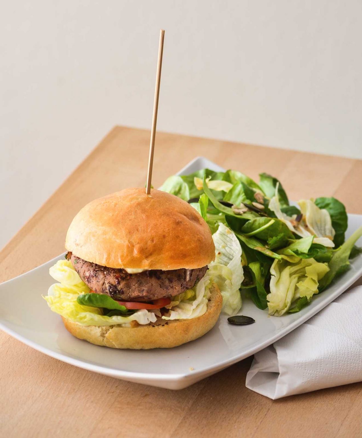 Vegetarische BurgerPatties aus Kidneybohnen mampfness