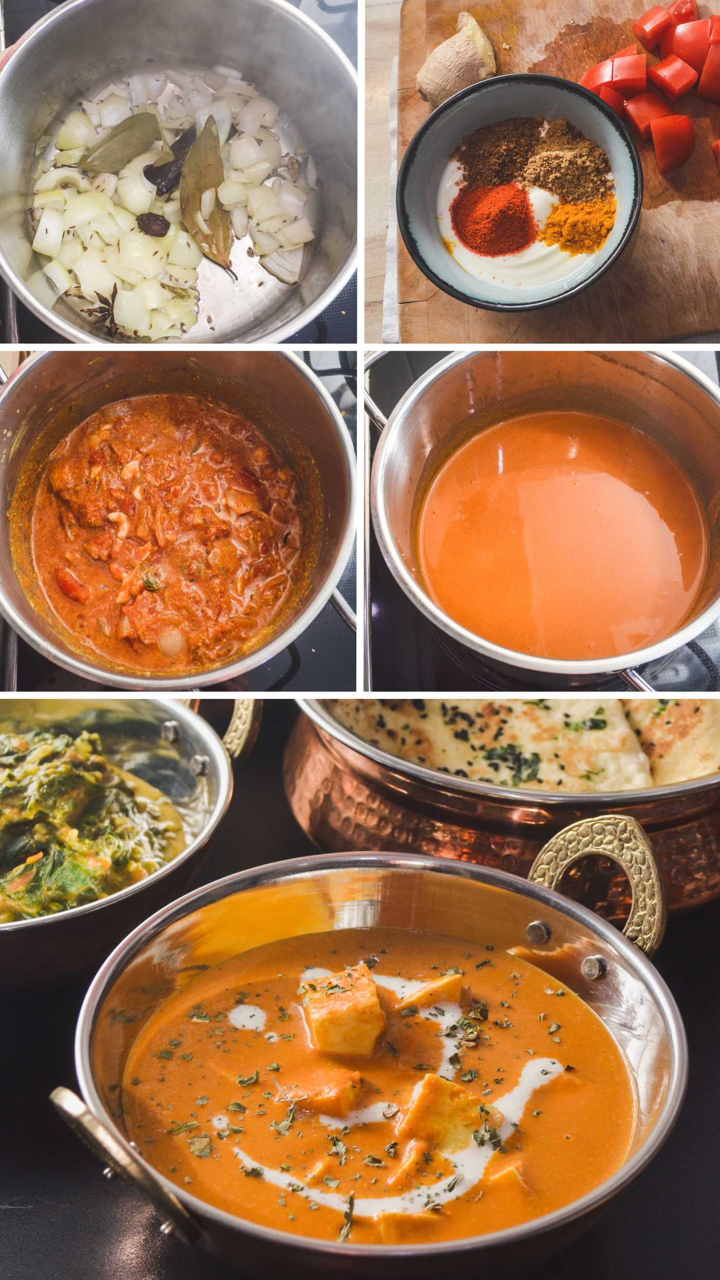 Shahi Paneer - indischer Käse in cremiger Tomatensauce - mampfness