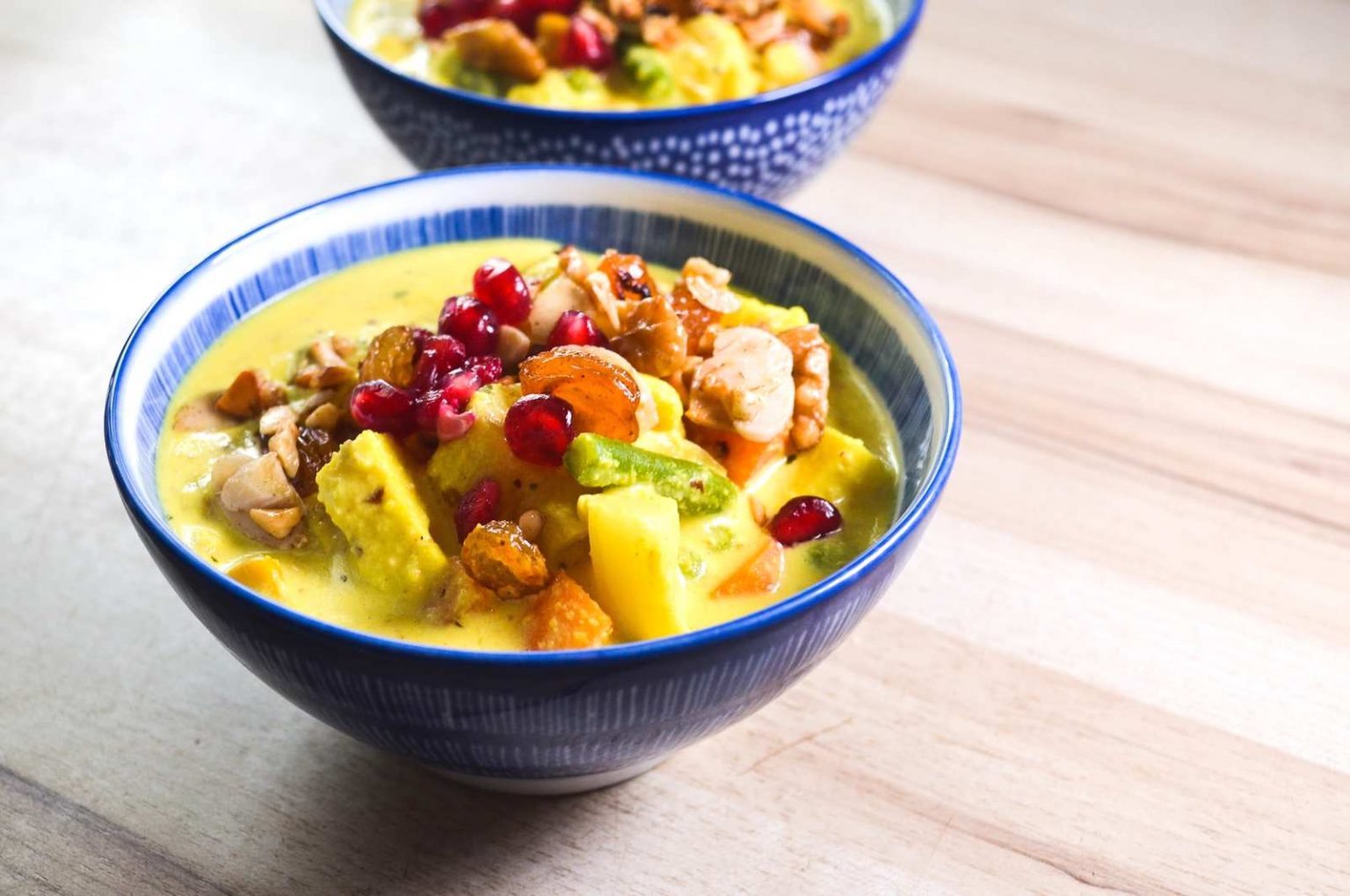 Navratan Korma - Buntes indisches Gemüsecurry - mampfness