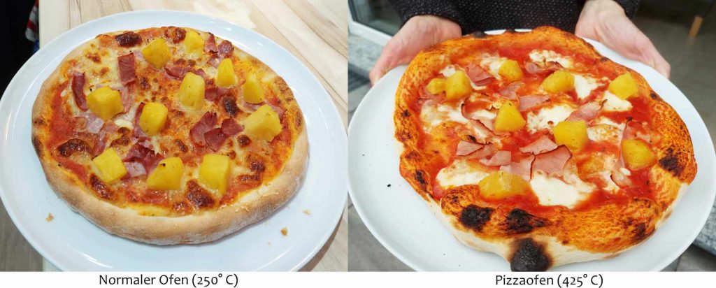Pizzaofen vs. normaler Ofen