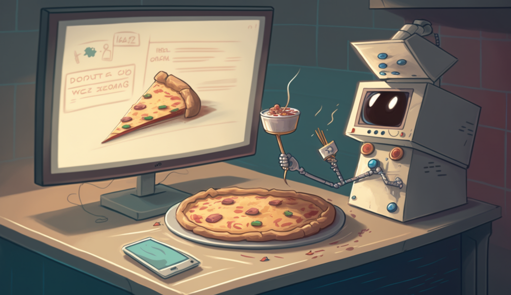 Kochen mit KI: Roboter bäckt Pizza